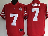 Nebraska Cornhuskers 7 Scott Frost Red College Football Jersey,baseball caps,new era cap wholesale,wholesale hats